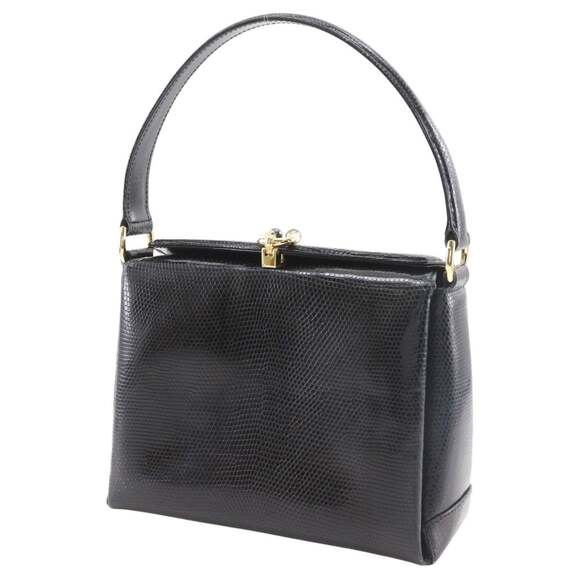 Gucci Old handbag, vintage embossed leather, flap style, for women. - Picture 2 of 16